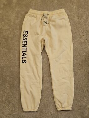 ESSENTIALS Butter Yellow Sweatpants